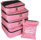 5 Set Packing Cubes for Travel Large Suitcase Luggage Organizer Bags Travel by HOPSOOKEN