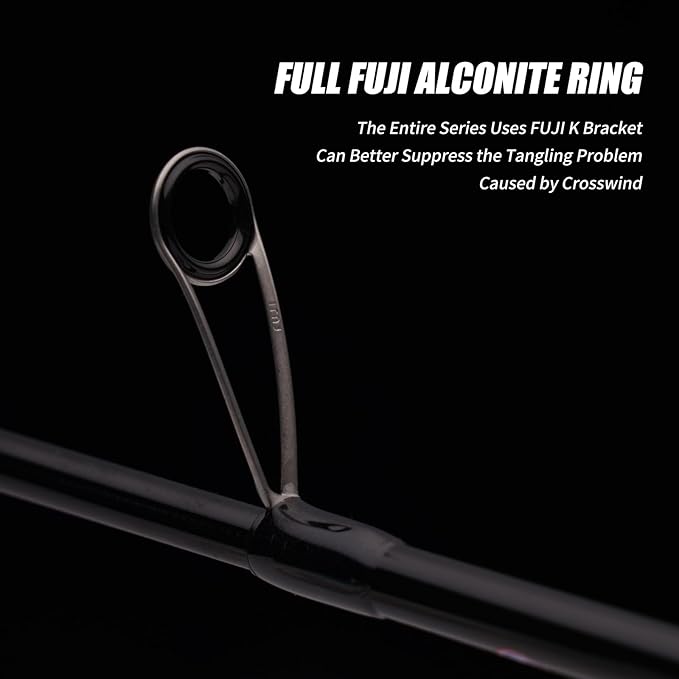 PURELURE Telescopic Fishing Rod Ultralight or Light, Carbon Fiber Rod Spinning - Image 3