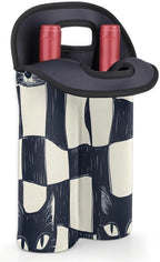 Neoprene Wine Tote, Bottle Carrier Gag Insulating Neoprene Thicker, Insulated - Image 4