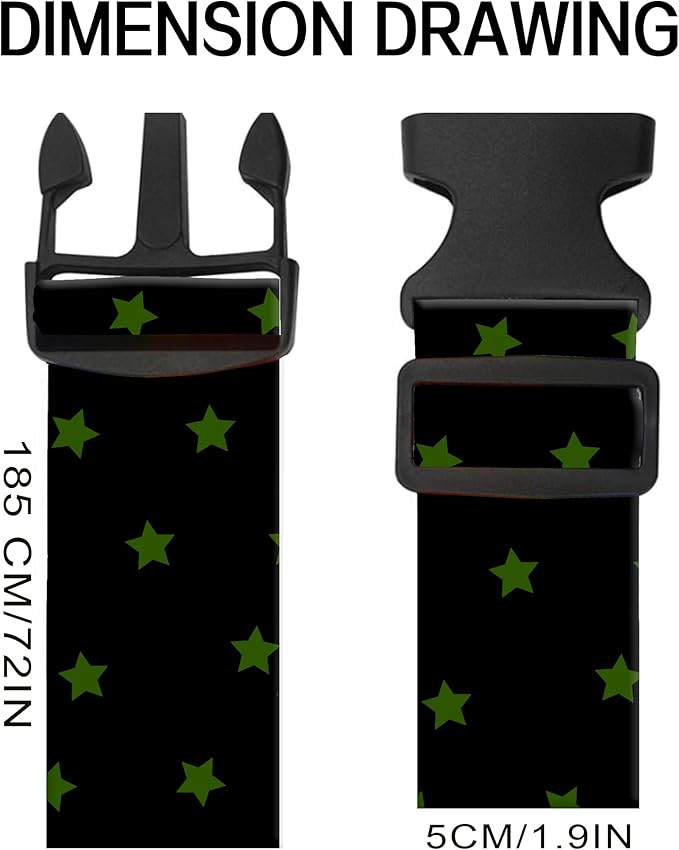 Luggage Straps for Suitcases, Adjustable Travel Belt, Durable Wide Luggage Strap - Image 2