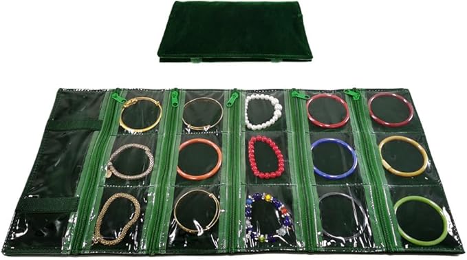 Travel Jewelry Roll Bag Portable Organizer Pouch - Image 5