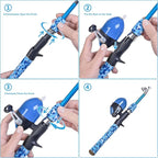 CODEK Kids Fishing Pole Set - Image 3
