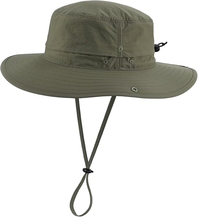 Connectyle Sun Hat for Men Women Outdoor UV Protection Safari Hat for Fishing by Connectyle