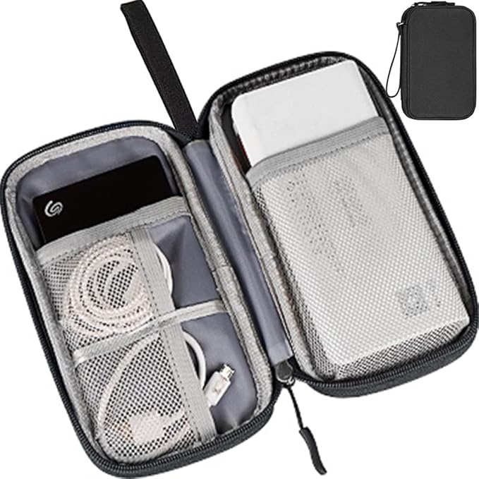 Electronics Accessories Bag / Electronic Organizer Case, Durable Small - Image 6