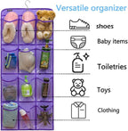 Dual Sided Hanging Shoe Organizer - Image 2