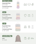 Narwey 6 Set Compression Packing Cubes - Image 4