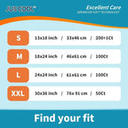 JUS COOL Baby Disposable Changing Pads, 24”x 24” Underpads Portable Diaper - Image 7