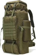 Hiking Backpack for Men 70L/100L Camping Backpack Military Rucksack Molle 3 by W+WINTMING