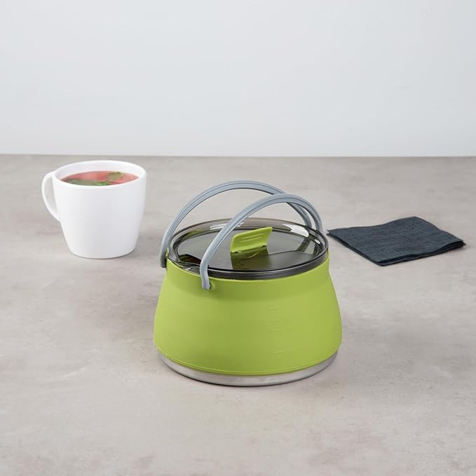 Restaurantware-Hi Tek 1 Liter Collapsible Camping Kettle, 1 Portable Cook Pot - - Image 3