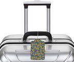 Sewant Mushrooms Leather Luggage Tag - Image 5