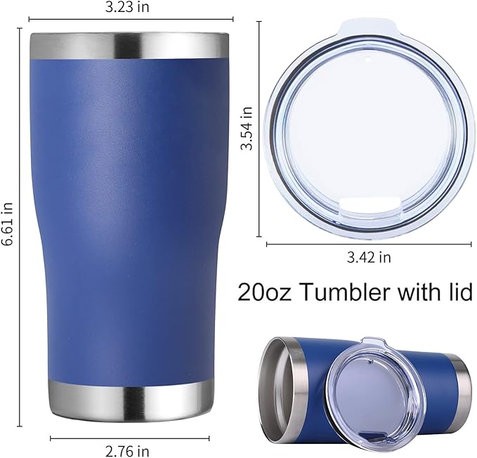 DOMICARE 20oz Stainless Steel Tumblers - Image 5