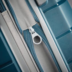 Freeform Hardside Expandable with Double Spinner Wheels (Checked-Large Spinner / Dark Teal)