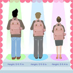 iniuniu Diaper Bag Backpack, 4 in 1 kit Large Unisex Baby Bags - Image 7