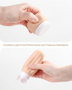 Travel Bottles for Toiletries 8 Pack, Travel Size Toiletries, Tsa Approved - Image 6