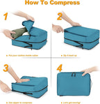 8 Set Compression Packing Cubes - Image 3