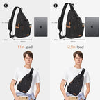 Sling Bag for Men, Crossbody Bag Men Anti Theft Crossbody Bag - Image 3