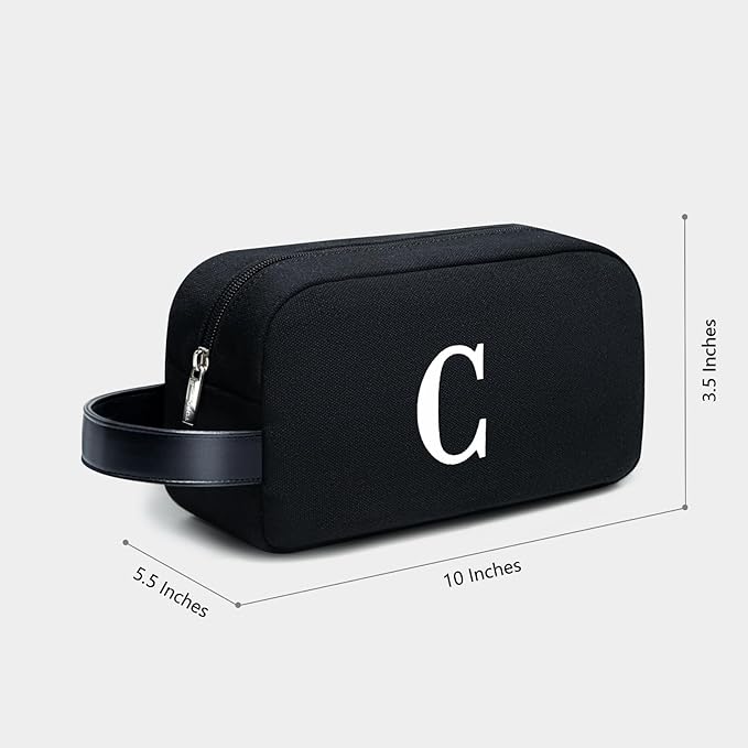 TOPDesign Personalized Initial Canvas Tote Bag, - Image 3