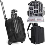 Cwatcun Camera Backpack Trolley Case Bag by FocusonCameraBag