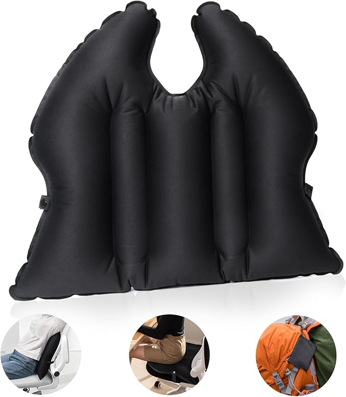 DAWNTREES Inflatable Seat Cushion, Lightweight, Waterproof, Suitable - Image 9