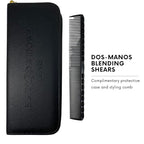 Dos Manos HIGH-END Razor Edge Series Barber Blending Hair Scissors - Japanese Stainless Steel Salon Scissors 6" Overall Length - Fine Adjustment Tension Screw