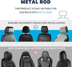 Car Back Seat Tray Table, Stable Foldable Auto Backseat Food Trays Desk - Image 5