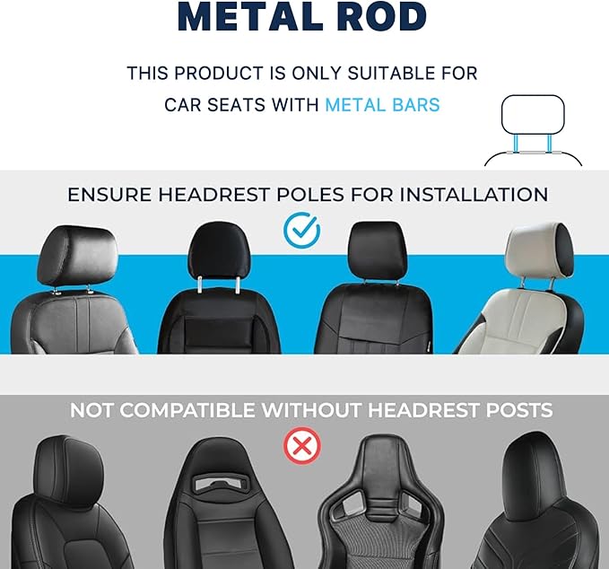 Car Back Seat Tray Table, Stable Foldable Auto Backseat Food Trays Desk - Image 5