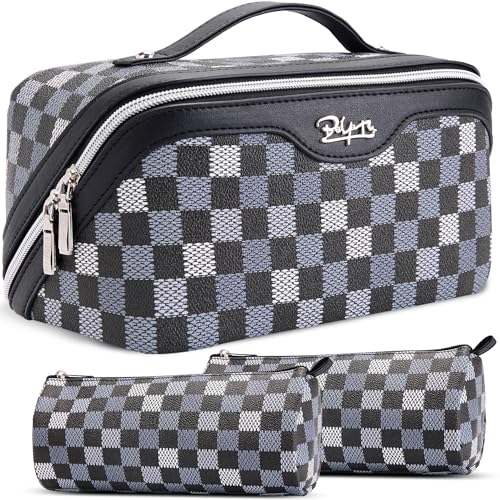 Travel Makeup Bag Organizer Cosmetic Bag (07-A-Black)