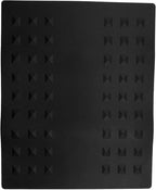 Colortrak Heat-Resistant Styling Station Mat, Silicone Mat Prevents Work Surfaces from Heat Damage of Styling Tools, Prevent Tool from Falling or Slipping, Black, 9 x 11 inches