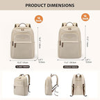 Hiking Travel Backpack for Women Casual Business Weekender Multilayer Laptop Bag - Image 5