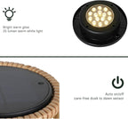 Grand patio Floor Lamp Outdoor Lamp Patio Lights Solar Powered Lantern - Image 8