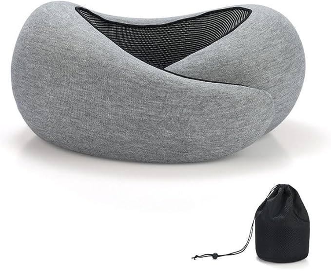 Ergonomic Memory Foam Neck Pillow by Unknown