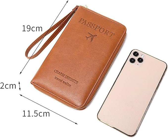 Multi-Function RFID Travel Passport Wallet - Image 8