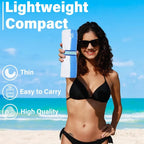 Lightweight Thin Microfiber Beach Towel Sand Free Quick Dry Absorbent Compact - Image 2