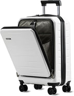 Carry On Luggage 22×14×9 Airline Approved, 20 Inch Lightweight ABS+PC Hard - Image 9
