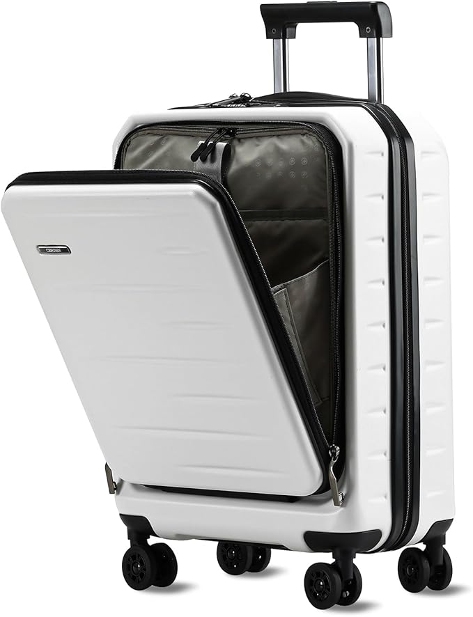 Carry On Luggage 22×14×9 Airline Approved, 20 Inch Lightweight ABS+PC Hard - Image 9