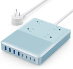 12-in-1 Charging Station USB C Power Strip by Kioson