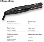 JINRI 0.8 Inch Hair Straightener Titanium Plate Medium-Sized Flat Iron,Perfect Travel Size Hair Straightener Dual Voltage