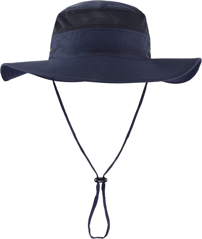 Home Prefer UPF 50+ Men's Sun Hat Wide Brim Bucket Hat UV Protection Hat - Image 2