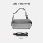tomtoc Compact EDC Sling Bag, Minimalist Chest Shoulder Backpack Crossbody Bag - Image 5