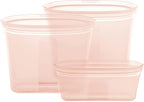 Zip Top Reusable Food Storage Bags | 3 Bag Set - Image 2