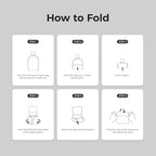 pack all 20L Lightweight Packable Backpack, Water Resistant Foldable Backpack - Image 7