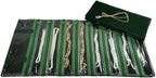 Travel Jewelry Roll Bag Portable Organizer Pouch by SCIKHEFT