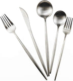 Gugrida 20-Piece 18/10 Stainless Steel Flatware Silverware, Luxury Dinnerware - Image 8