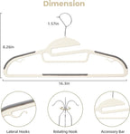 BAGAIL Plastic Hangers 50 Pack - Image 2