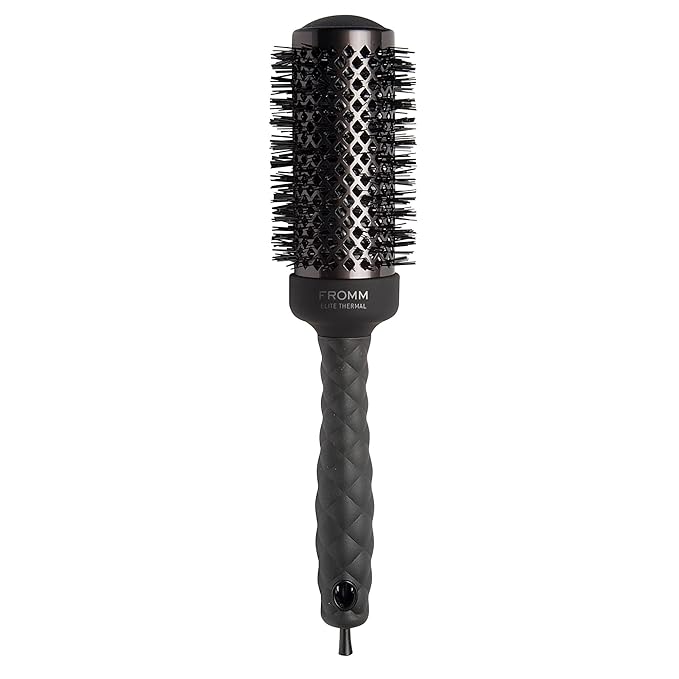 Fromm Elite Thermal Ceramic x Ionic 1.75" Round Brush for Expert Blowouts and Faster Hair Drying | Roller Hairbrush for Anti-static Styling, Smoothing, Straightening and Shine