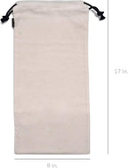 ZENPAC Cloth Shoe Bags for Travel, Washable Breathable Cotton Fabric for Luggage - Image 6