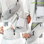 Travel Passport Holder 【1 PACK】2 in 1 Slim RFID Blocking Travel Money Belt - Image 7