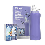 Cirkul 32oz. Matte Periwinkle Stainless Steel Water Bottle Starter Kit - Image 3