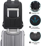 BANGE Business Laptop Backpack Fits 15.6 Inch Notebook, Anti Theft Work Backpack - Image 7