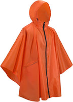 Rain Poncho Jacket Coat Hooded Zipper Style - Image 8